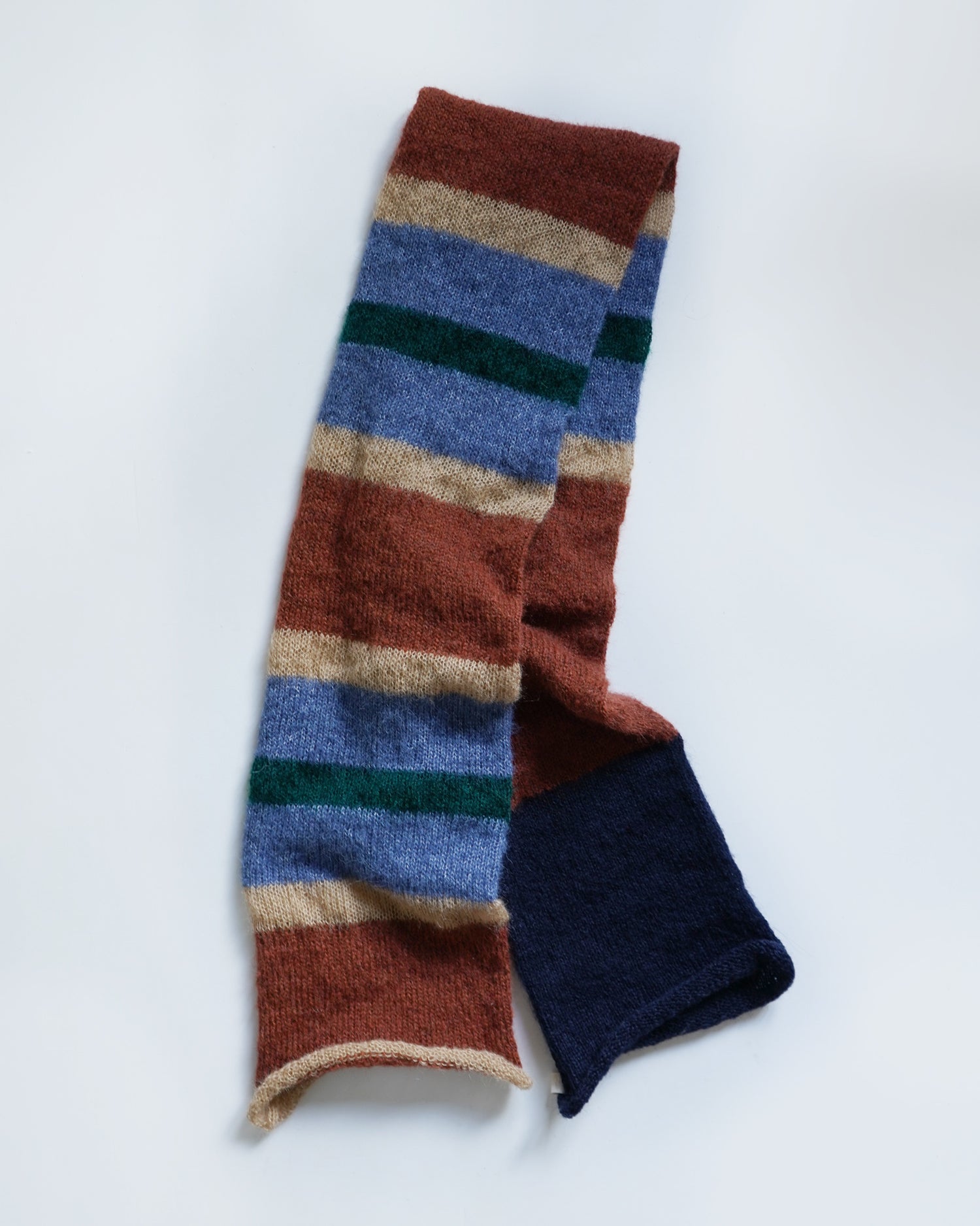 Alpaca Blend Handmade Scarf 01