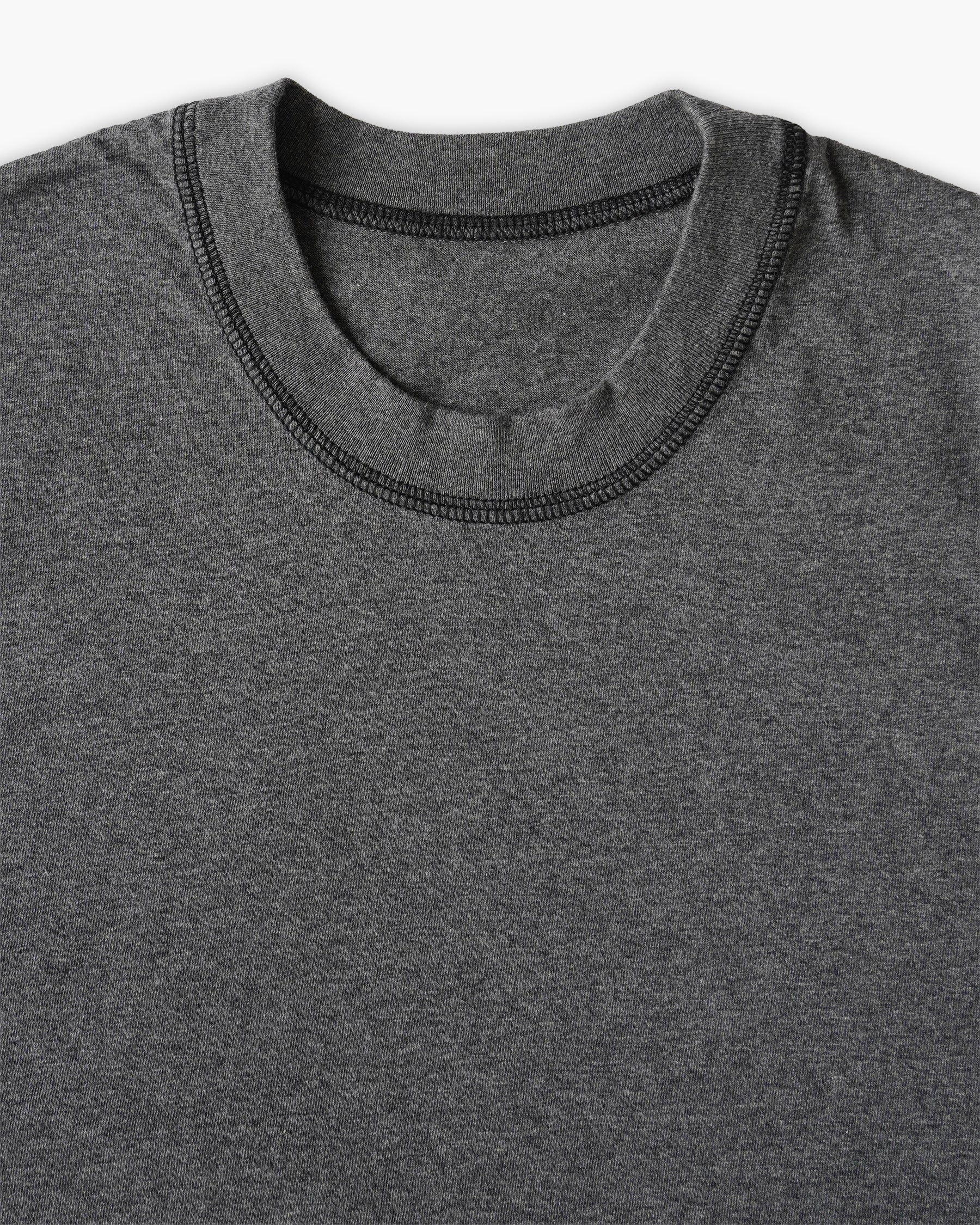 404 Stitched S/S Soft Tee - Gray