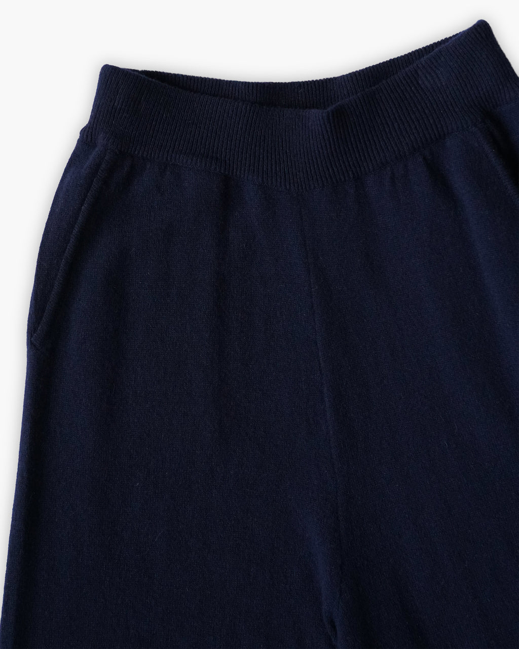 404 100% Cashmere Wide Pants - Navy