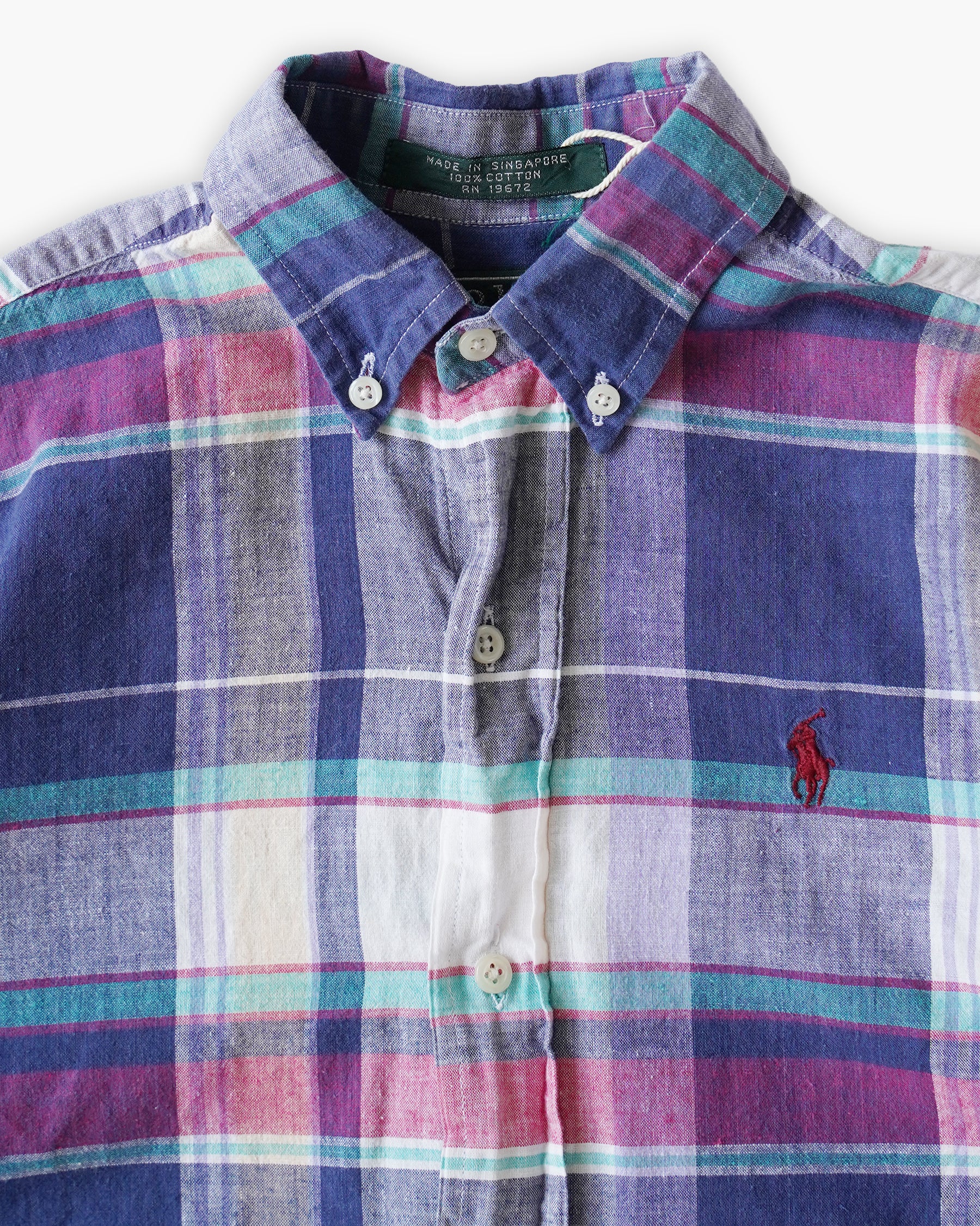 "Ralph Lauren" Madras Tight Shirts