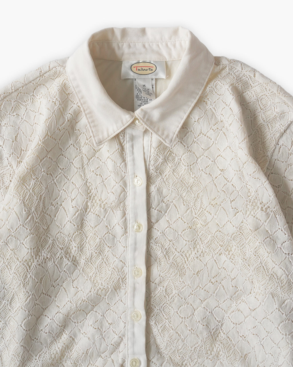 Lace Sheer L/S Shirt