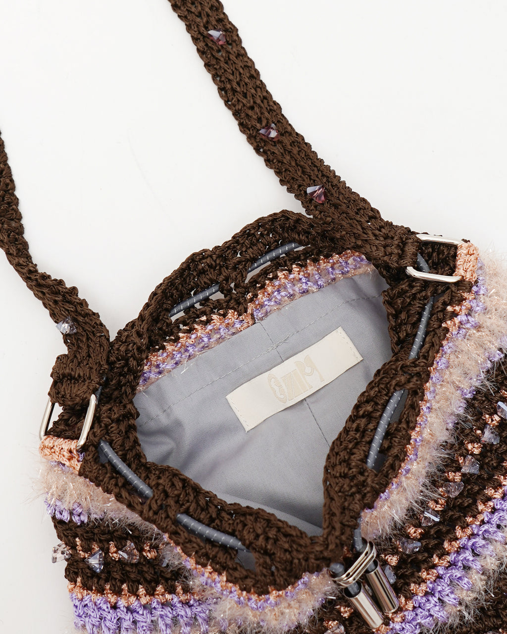 [CMM] Hand Crochet Bag w/Bijou #6