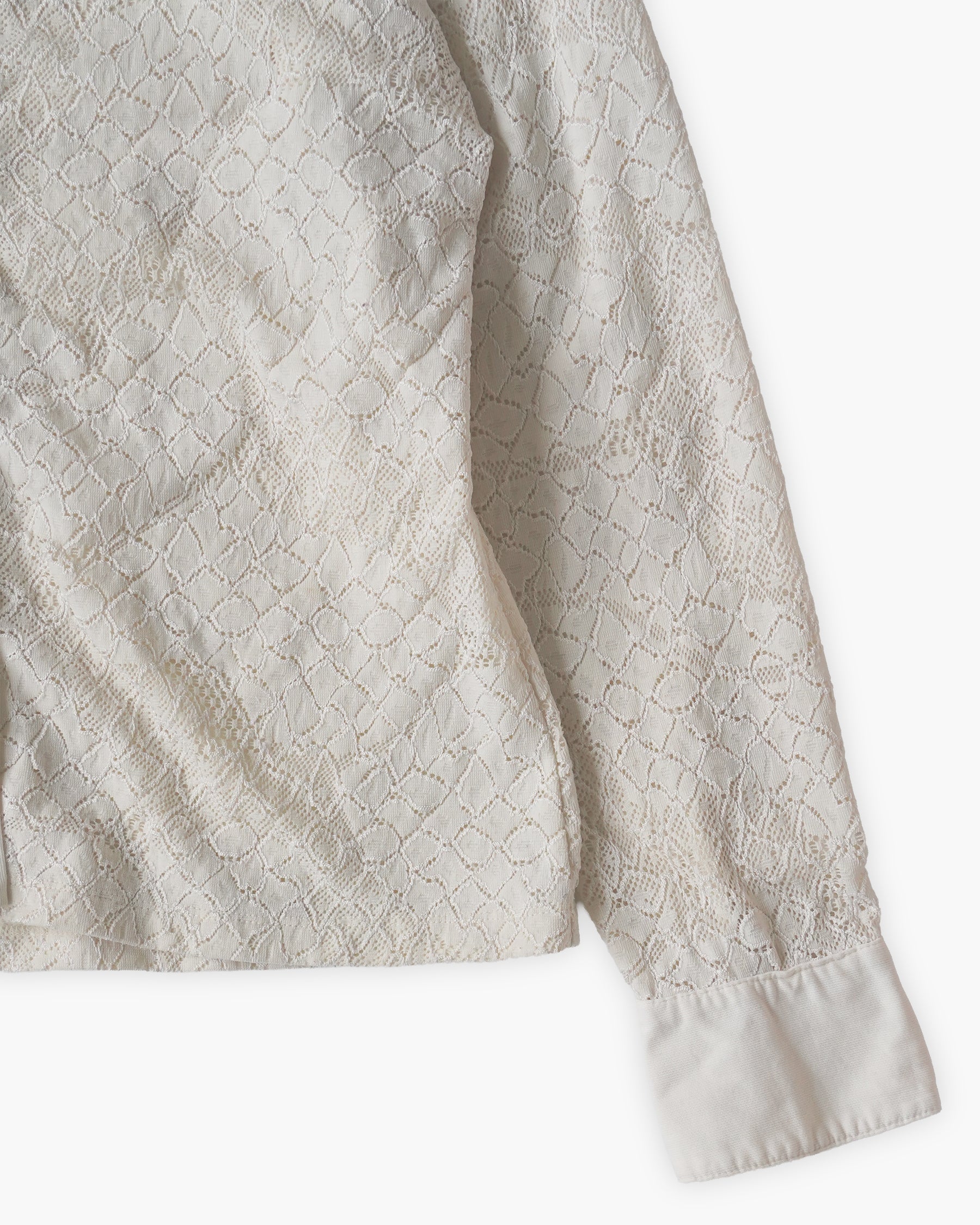 Lace Sheer L/S Shirt