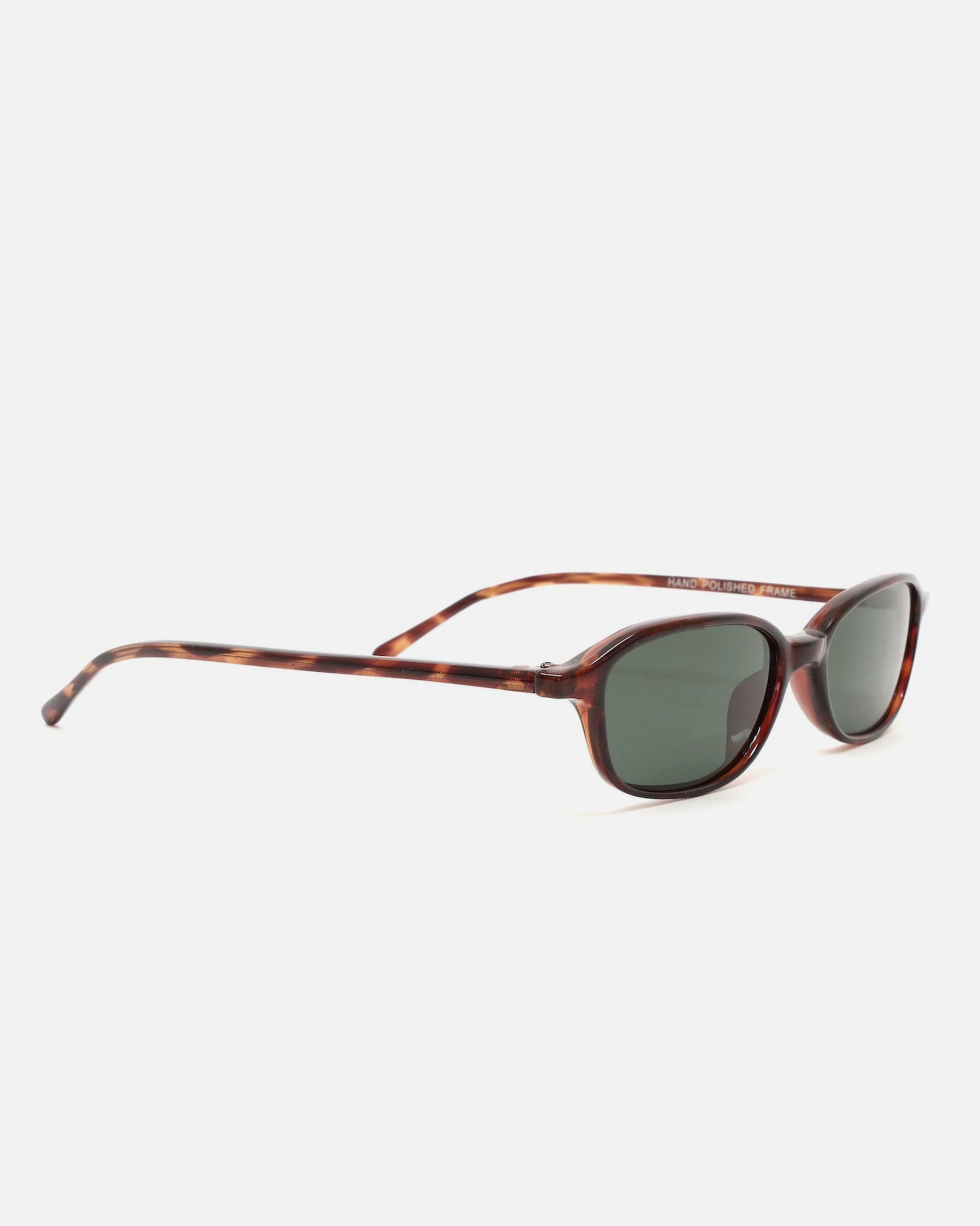 NOS 90s Tortoise Rectangle Frame Sunglasses