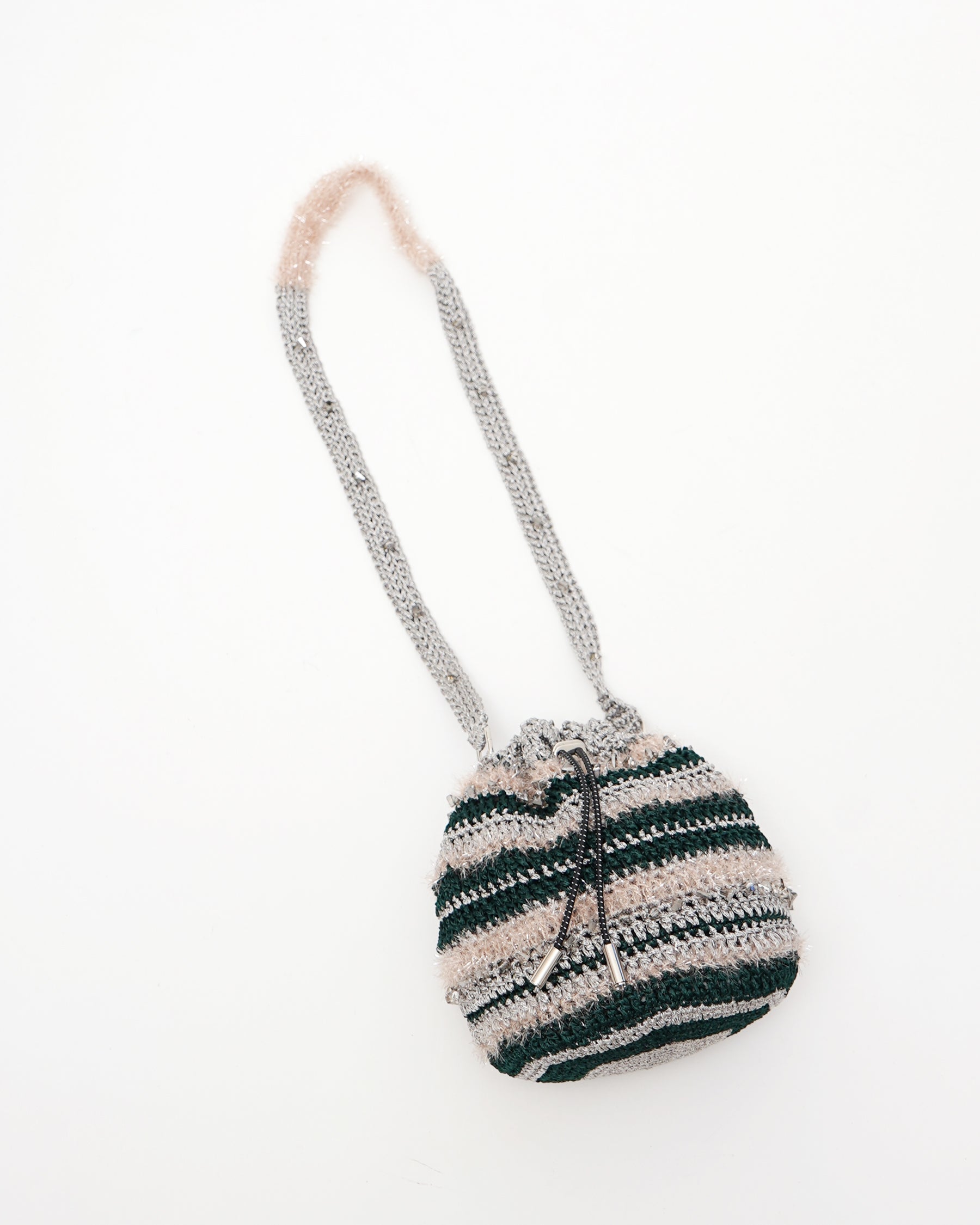 [CMM] Hand Crochet Bag w/Bijou #3