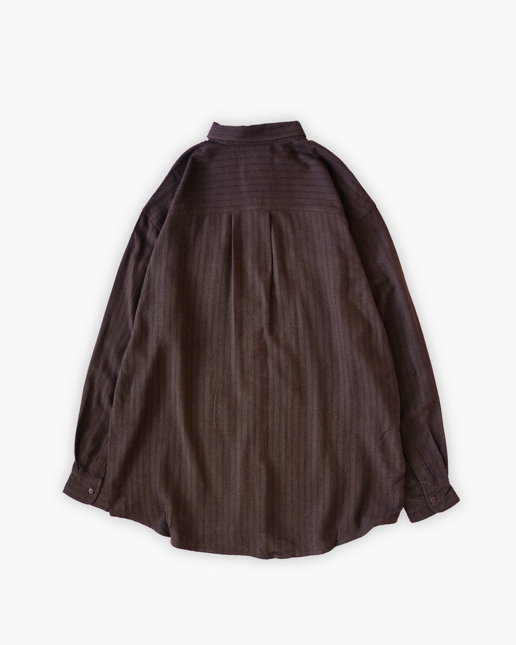 "GOOUCH" 100% Silk Stripe L/S Shirt