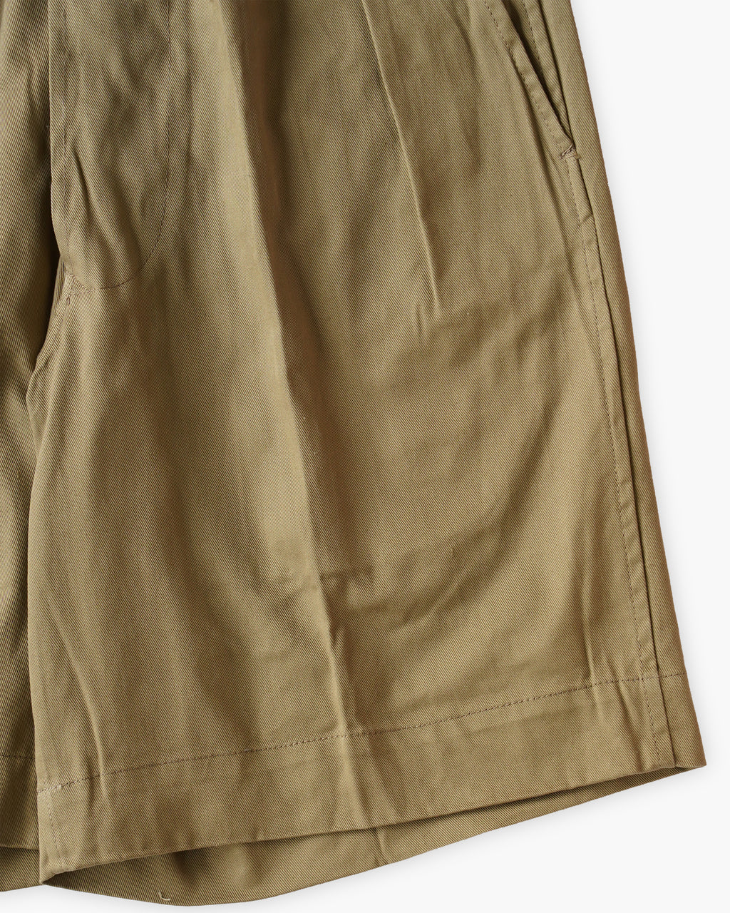 Cotton Gurkha Shorts - Beige
