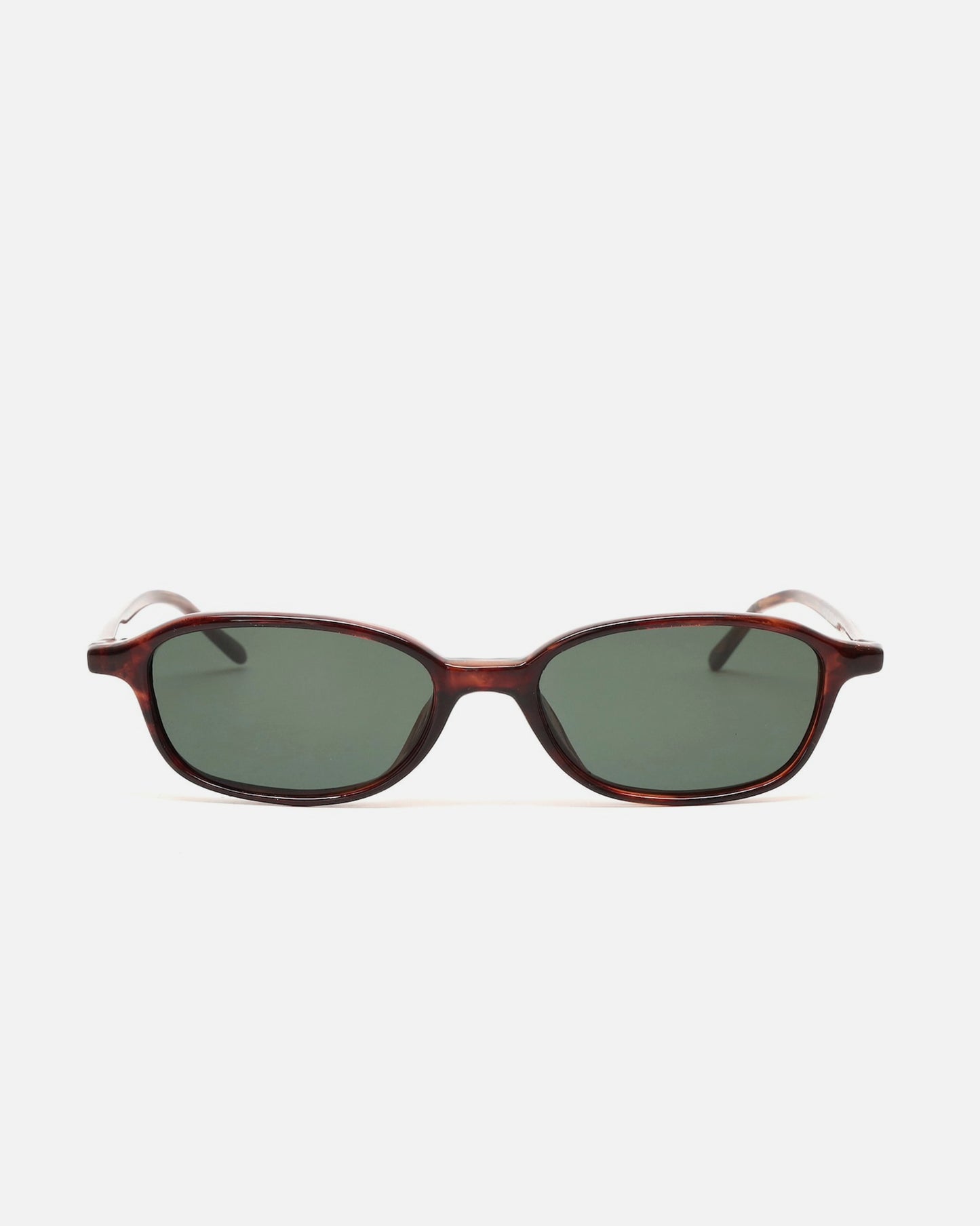 NOS 90s Tortoise Rectangle Frame Sunglasses