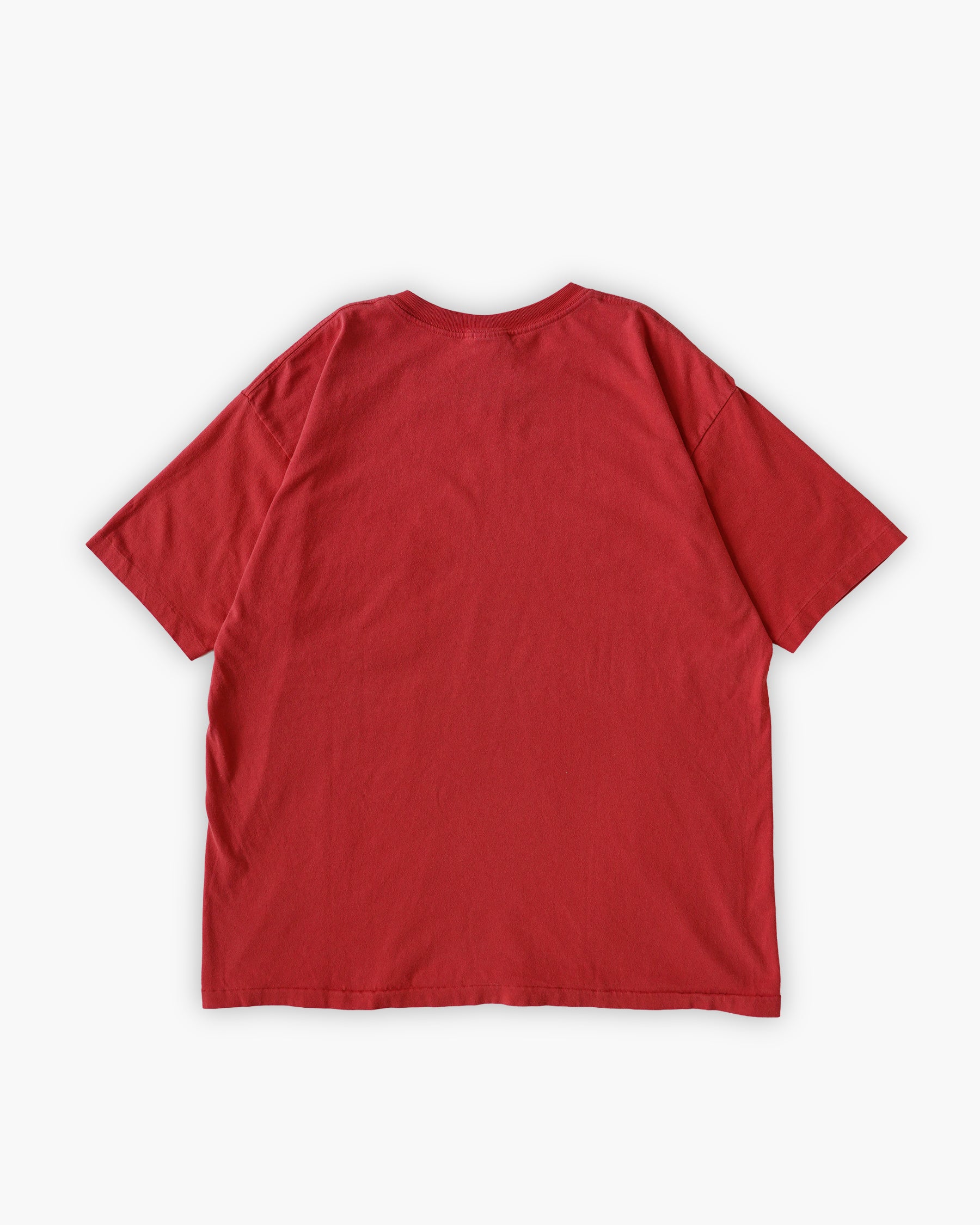 90s GAP Faded Pocket T-shirts - Red