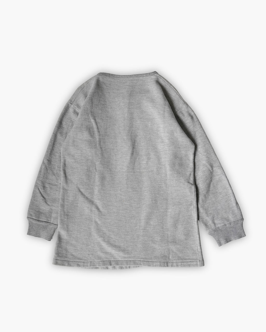 Henley Neck Sweatshirt