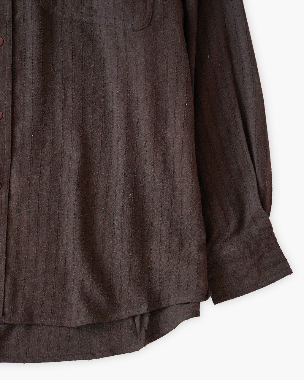 "GOOUCH" 100% Silk Stripe L/S Shirt