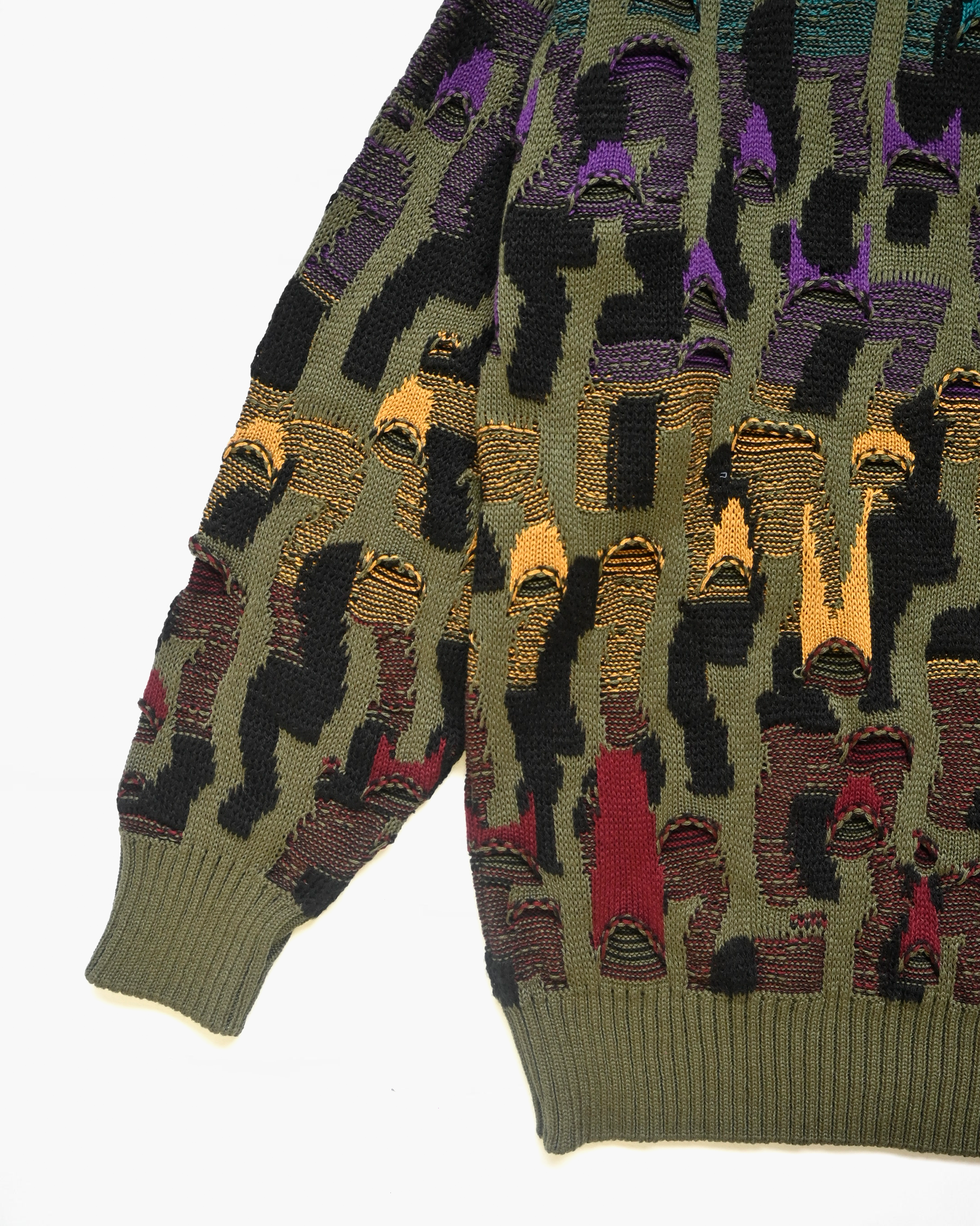1980's 3D Knit Sweater