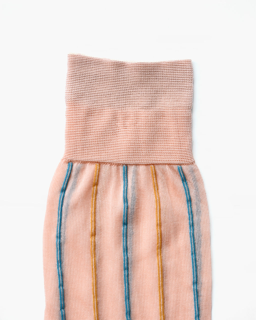 Striped Dress Socks - Pink