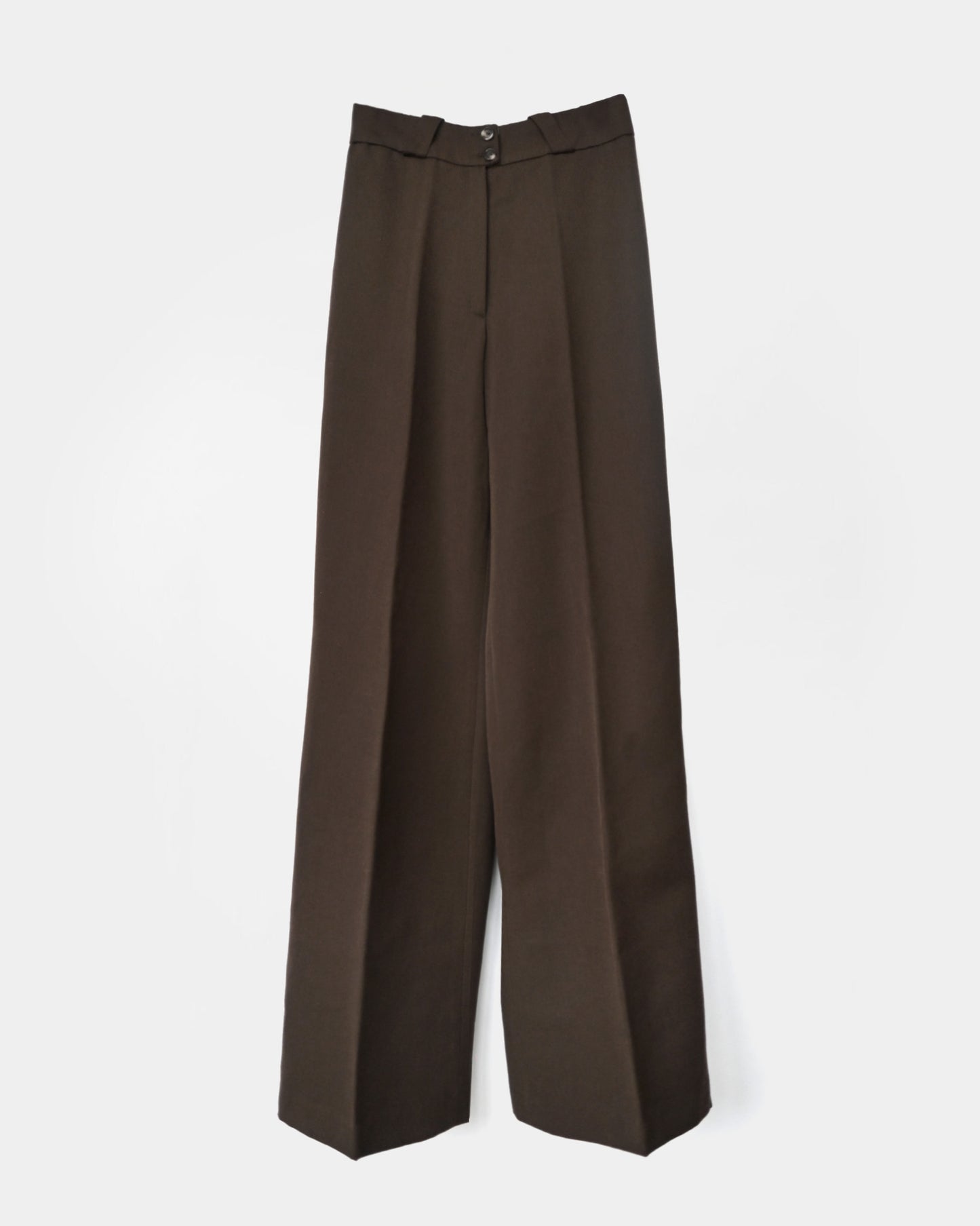 70's Brown Flare Trousers