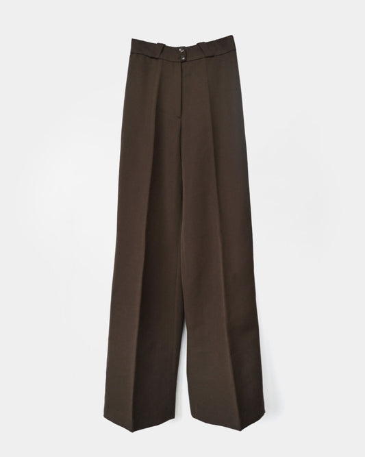 70's Brown Flare Trousers