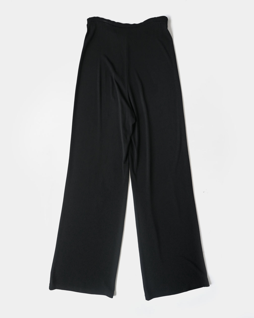 Rayon Black Easy Pants