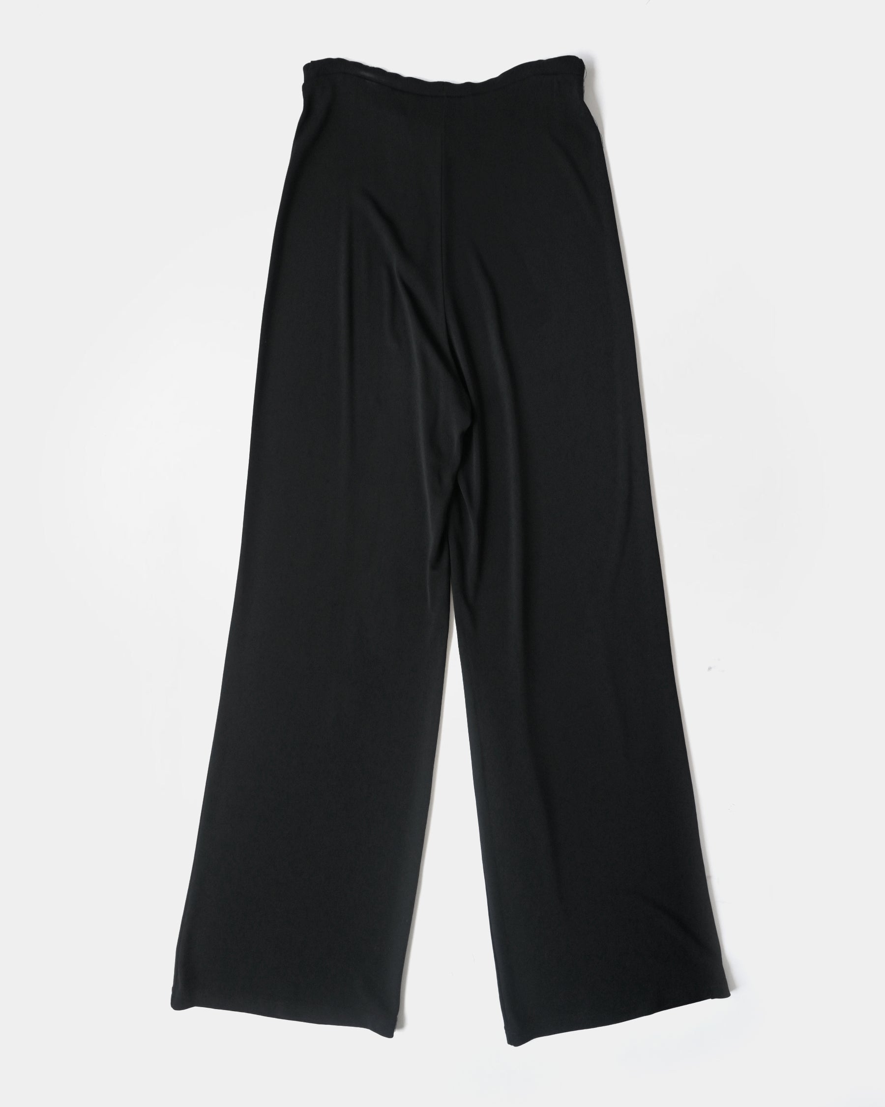 Rayon Black Easy Pants