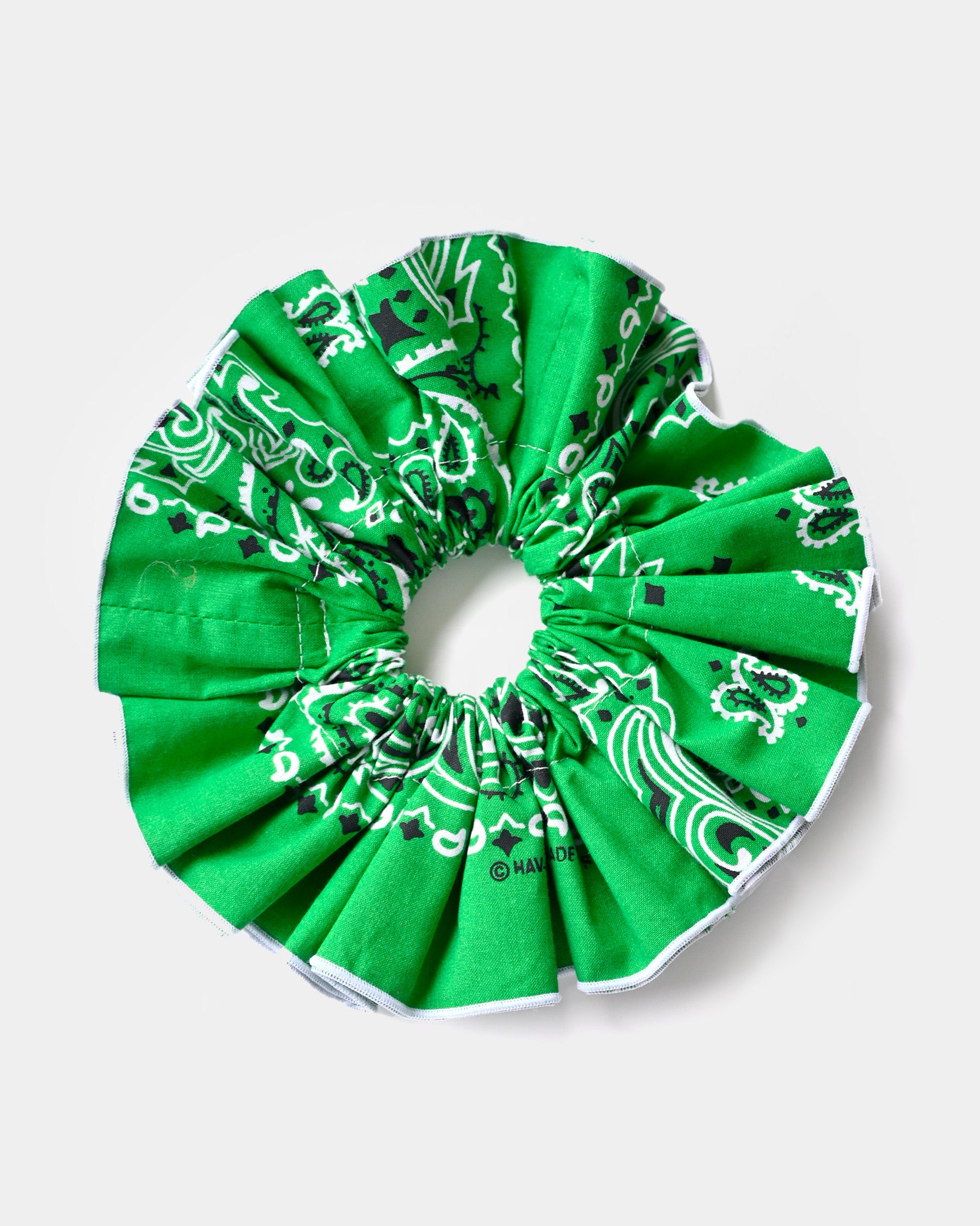 [IKUHO x 404] Hand Made Chouchou - Green