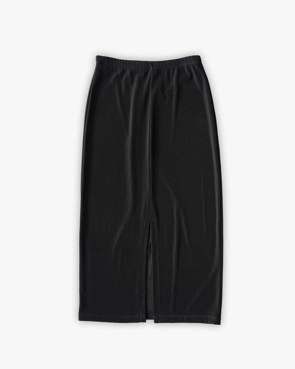 Spandex Back Slit Long Skirt