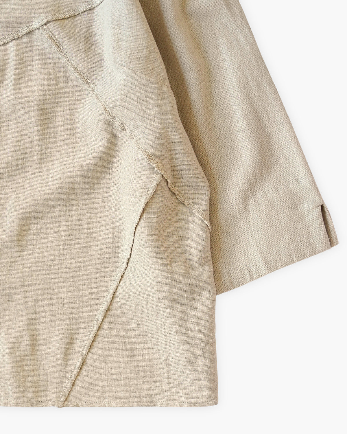 Linen Rayon Patchwork Design Jacket