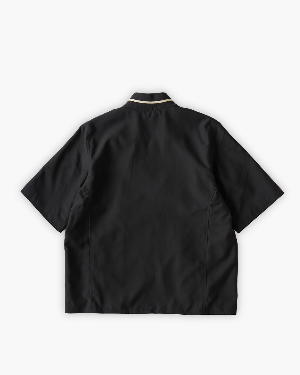 Peach Skin Half Sleeve Zip Jacket