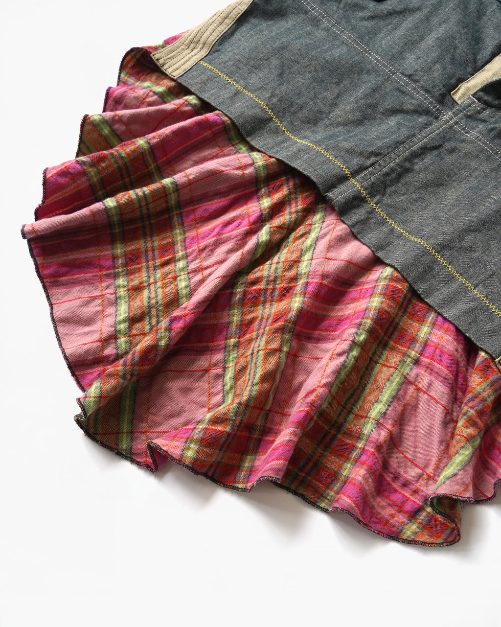 00s  Asymmetric Mini Skirt