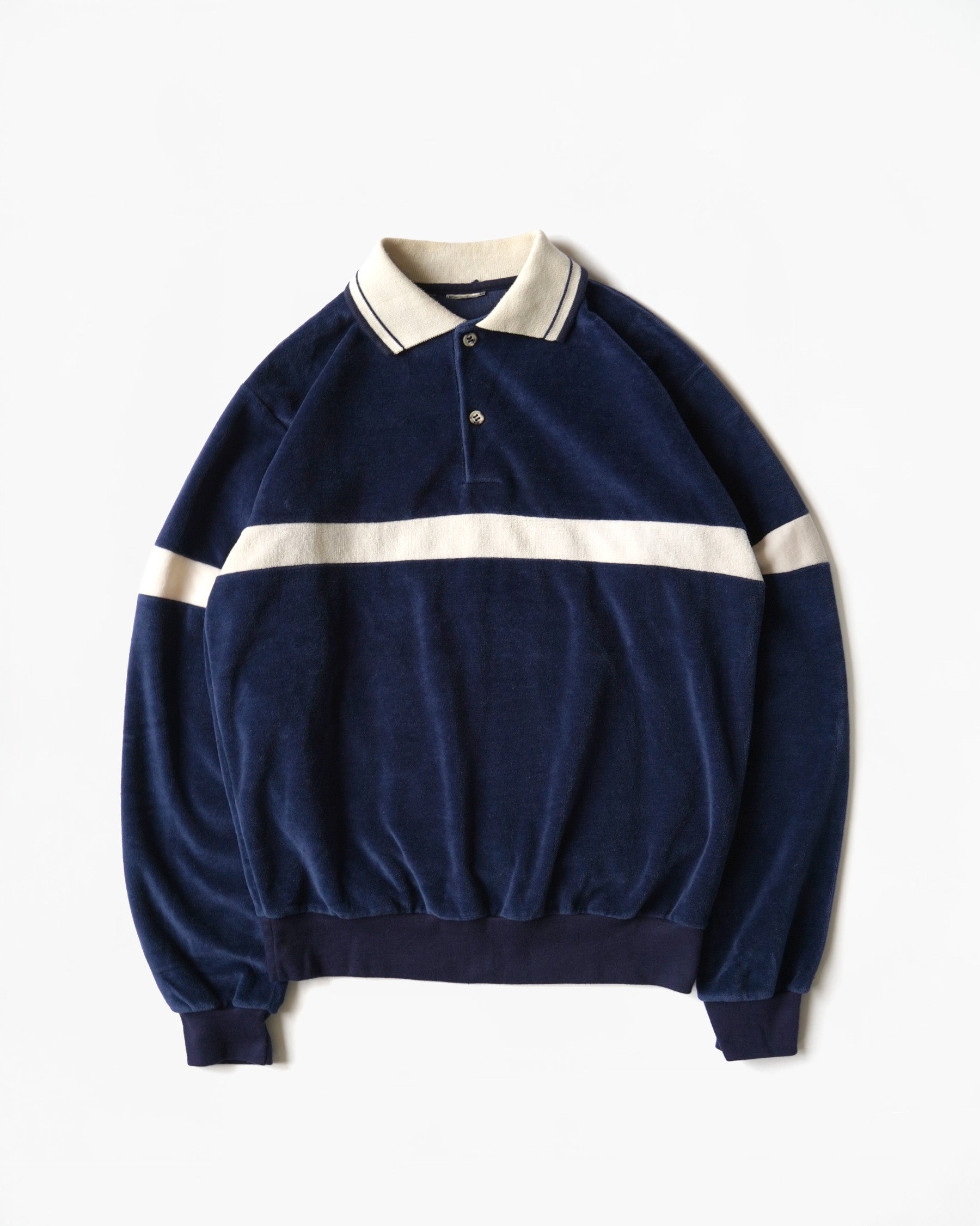 70S Velour Polo