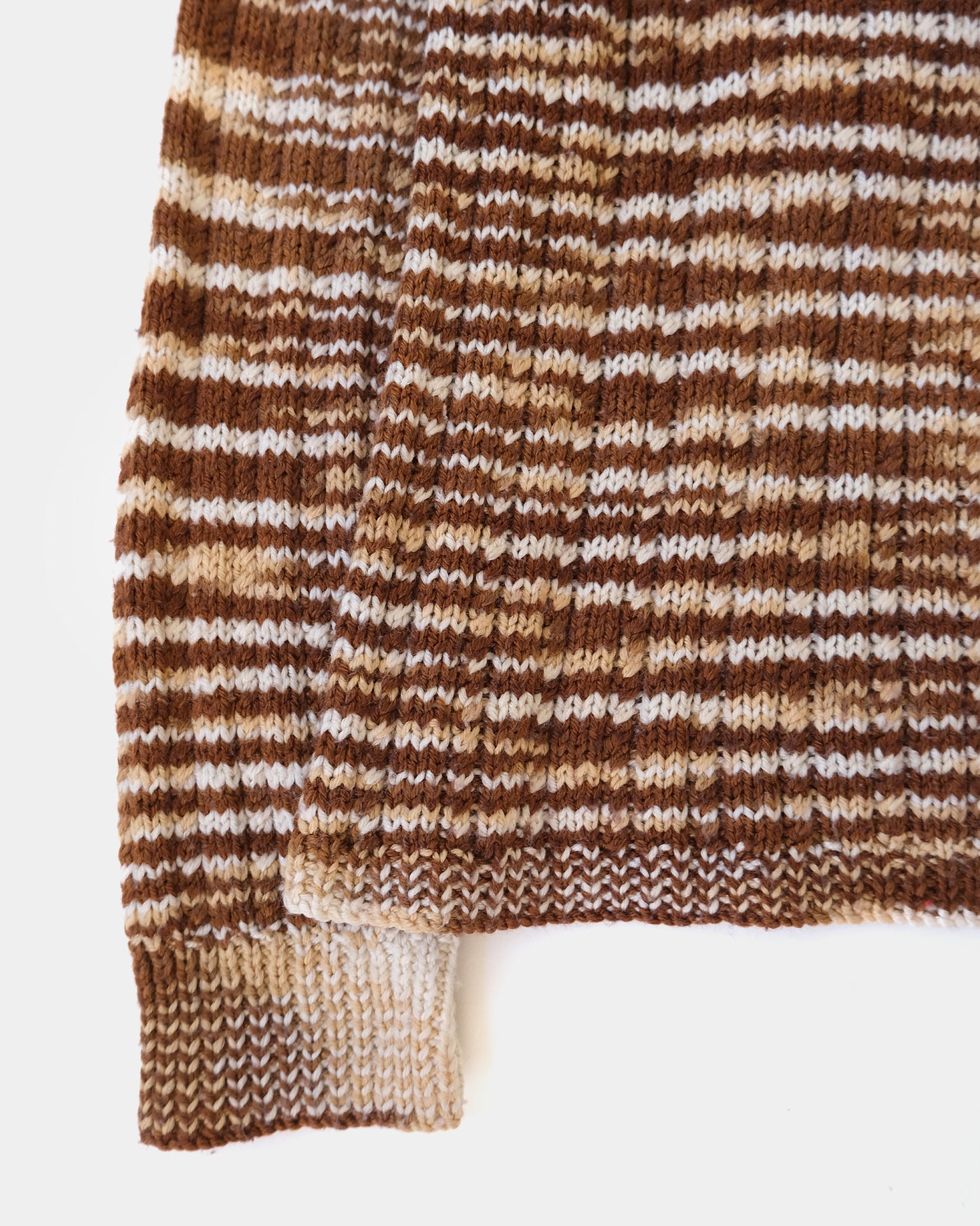 80s Roll Neck Sweater - Brown