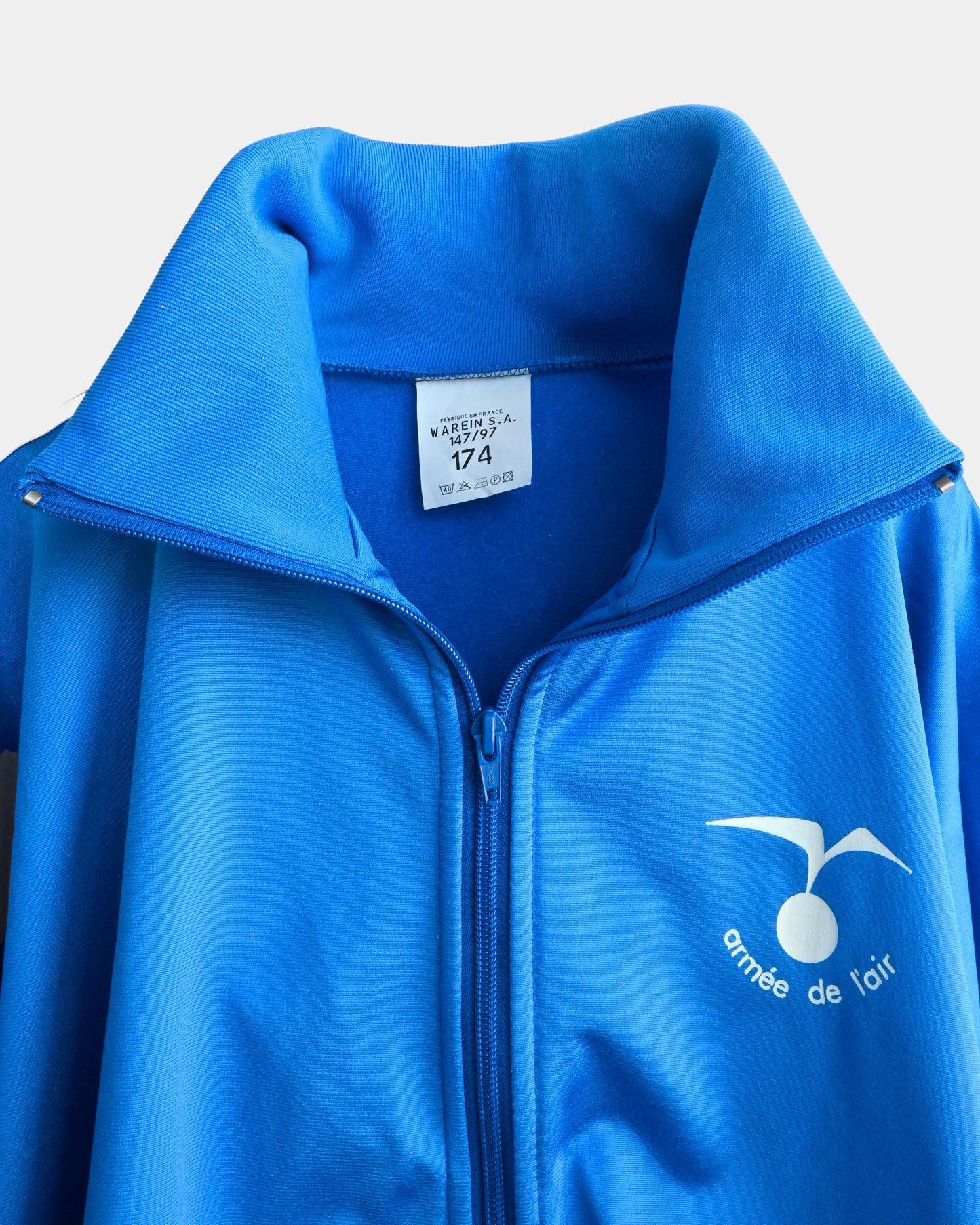 French Stand Color Training Jacket