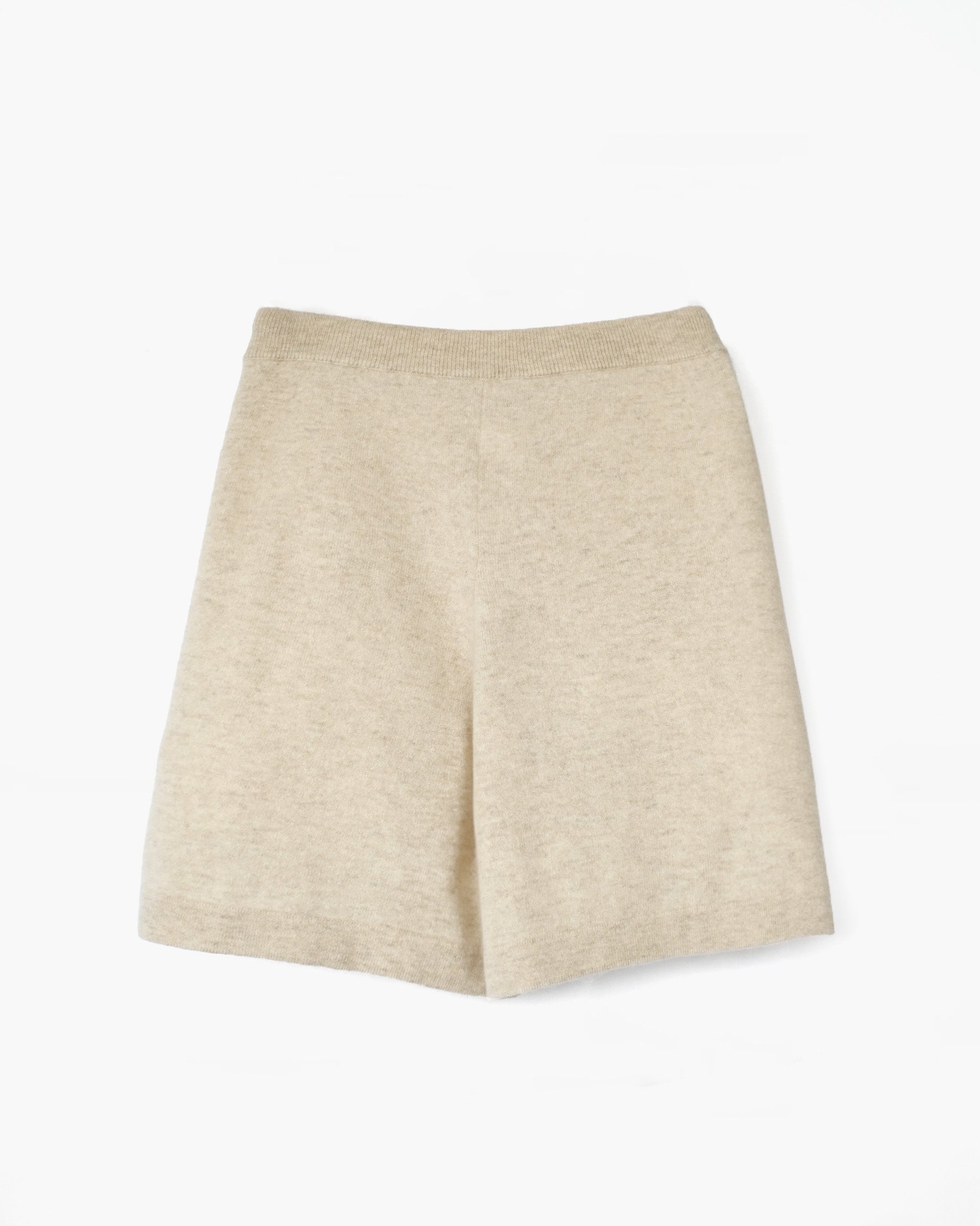 404 Cashmere Loose Shorts - Beige