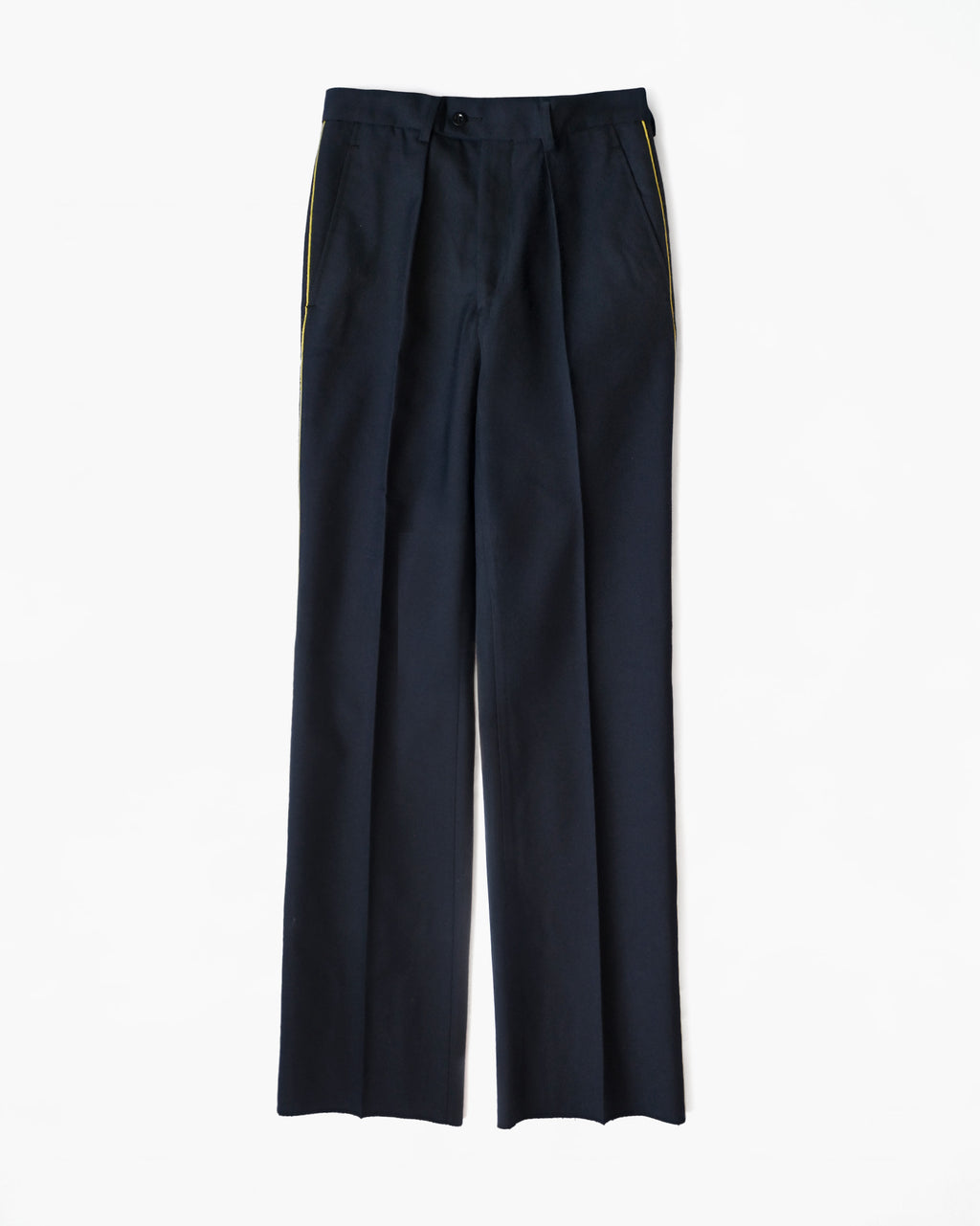 French Army Navy Wool Trousers