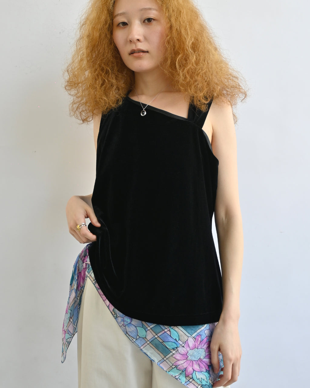Velour Tank Top