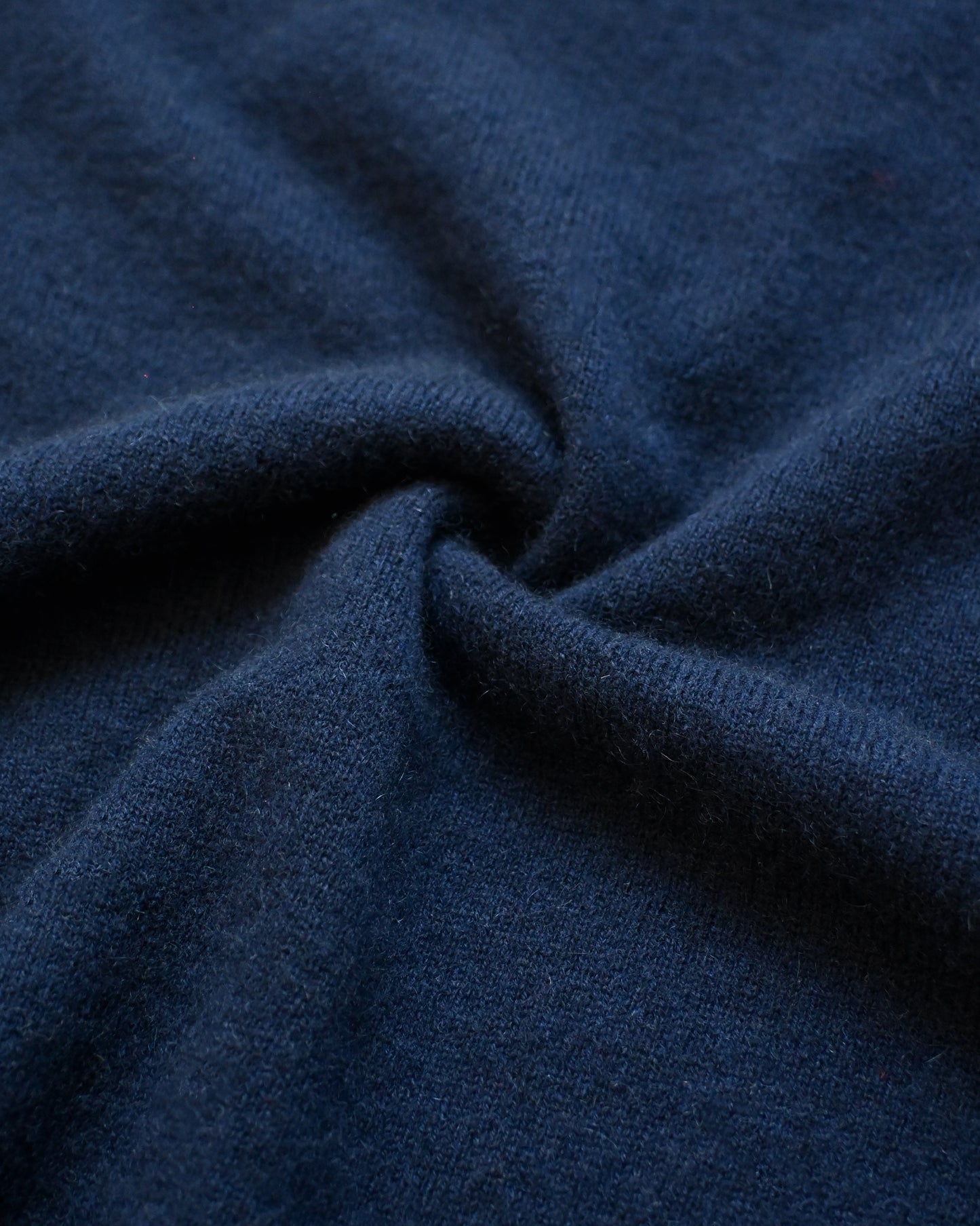 404 100% Cashmere Loose Sweater - Navy