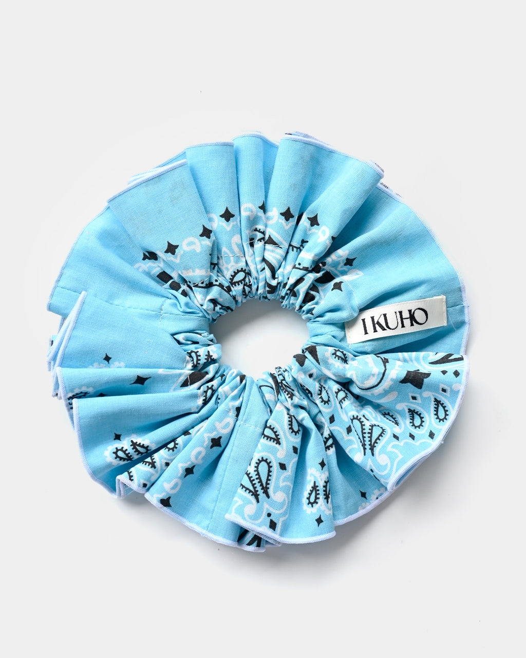 [IKUHO x 404] Hand Made Chouchou - Sky Blue