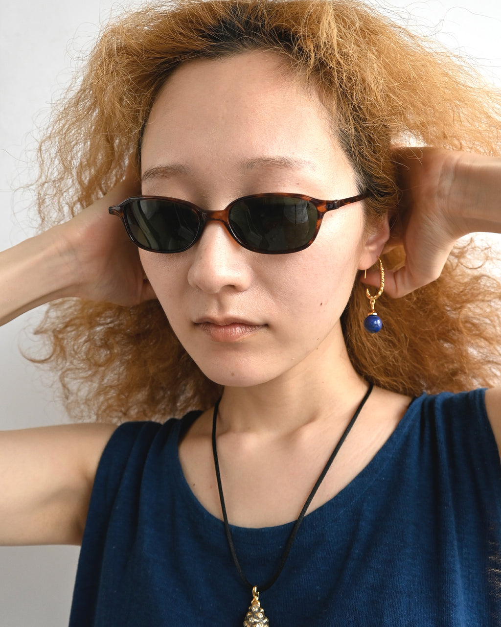 NOS 90s Tortoise Rectangle Frame Sunglasses