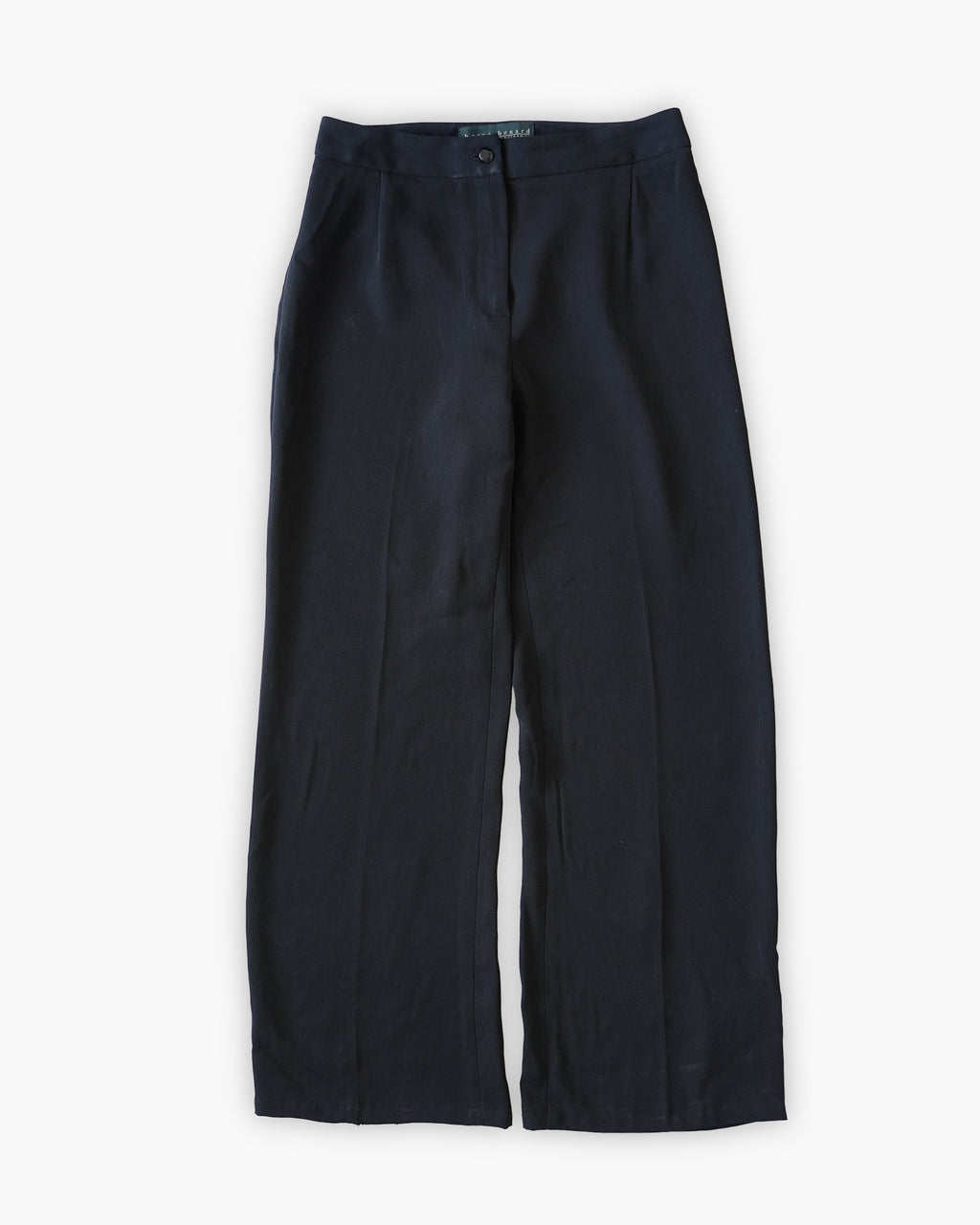 Minimal Wide Straight Trousers