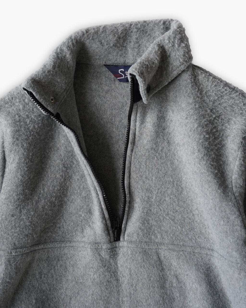 Fleece Pullpver - Gray