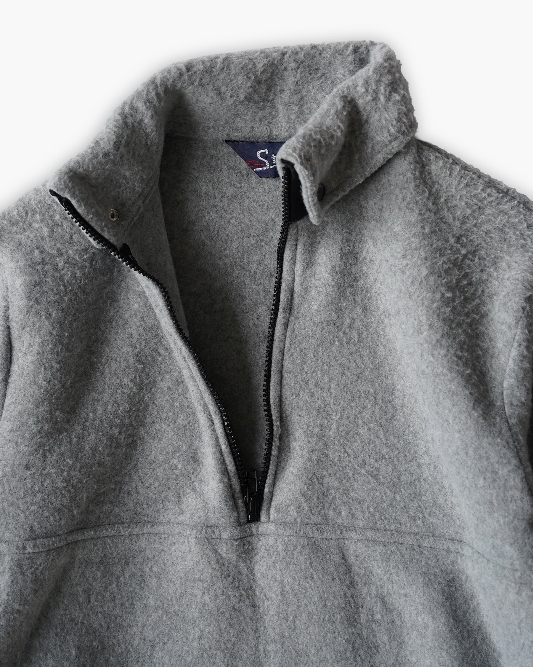 Fleece Pullpver - Gray
