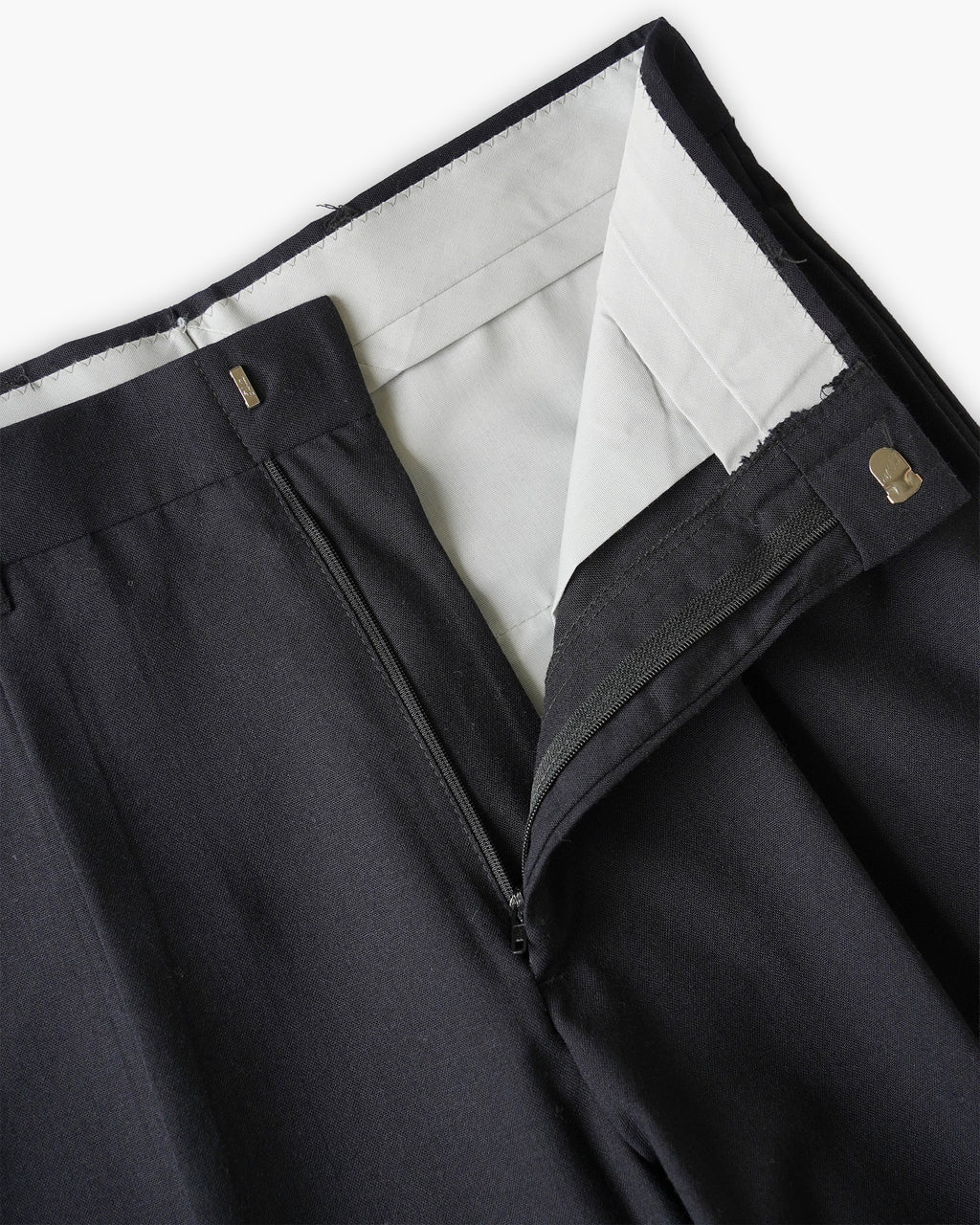 Cropped Wool Trousers