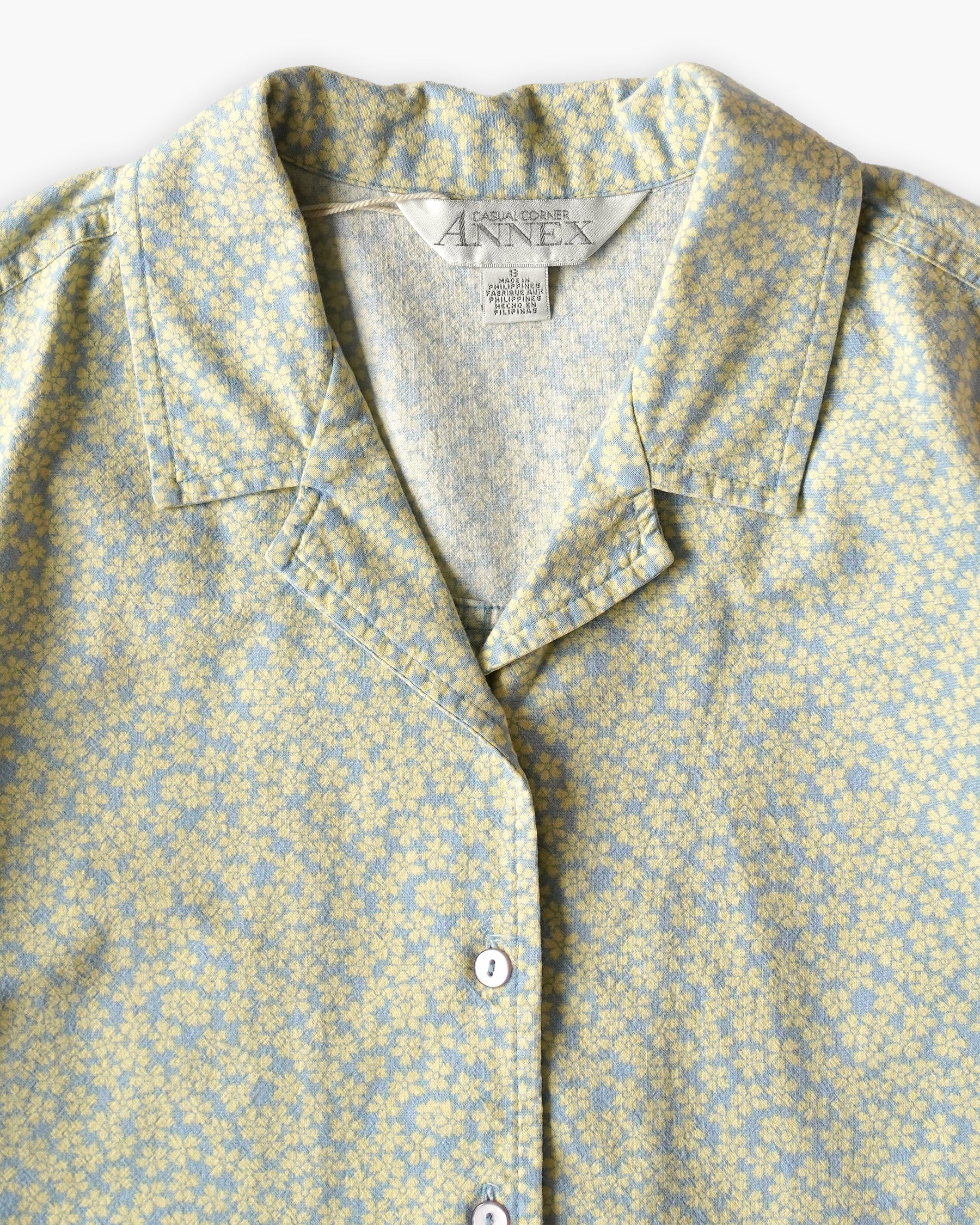 Floral Print Cotton S/S Shirt