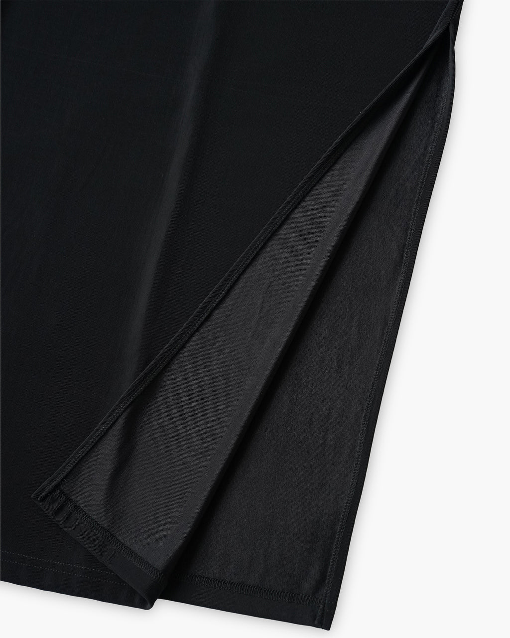 Spandex Side Slit Long Skirt