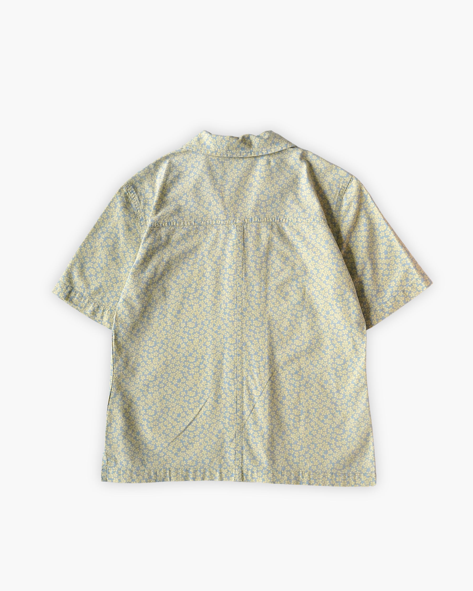 Floral Print Cotton S/S Shirt