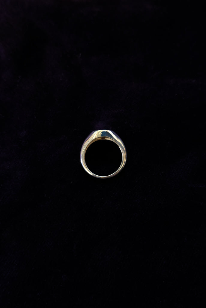 Silver Signet Ring (Circle) 7,10,11号