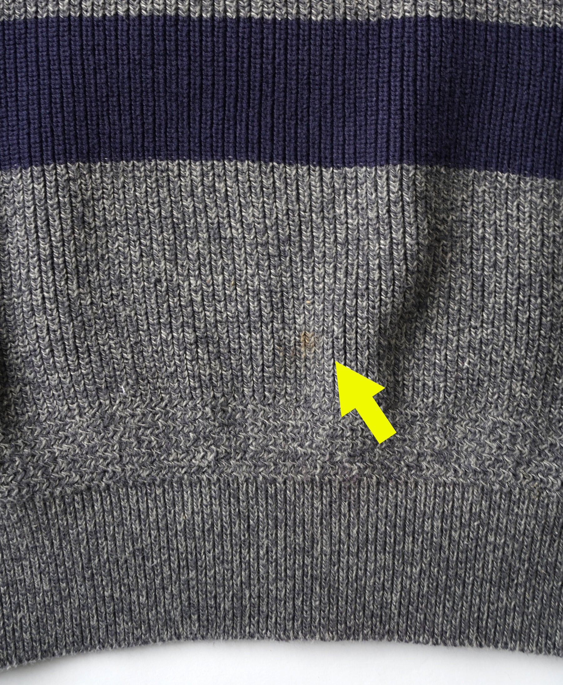 100% Cotton Multi Stripe Henley Knit