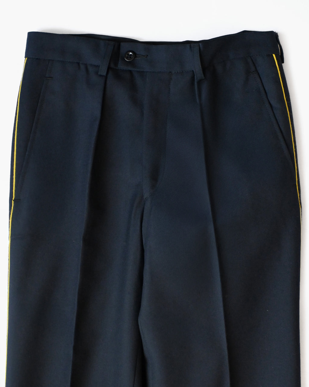 French Army Navy Wool Trousers