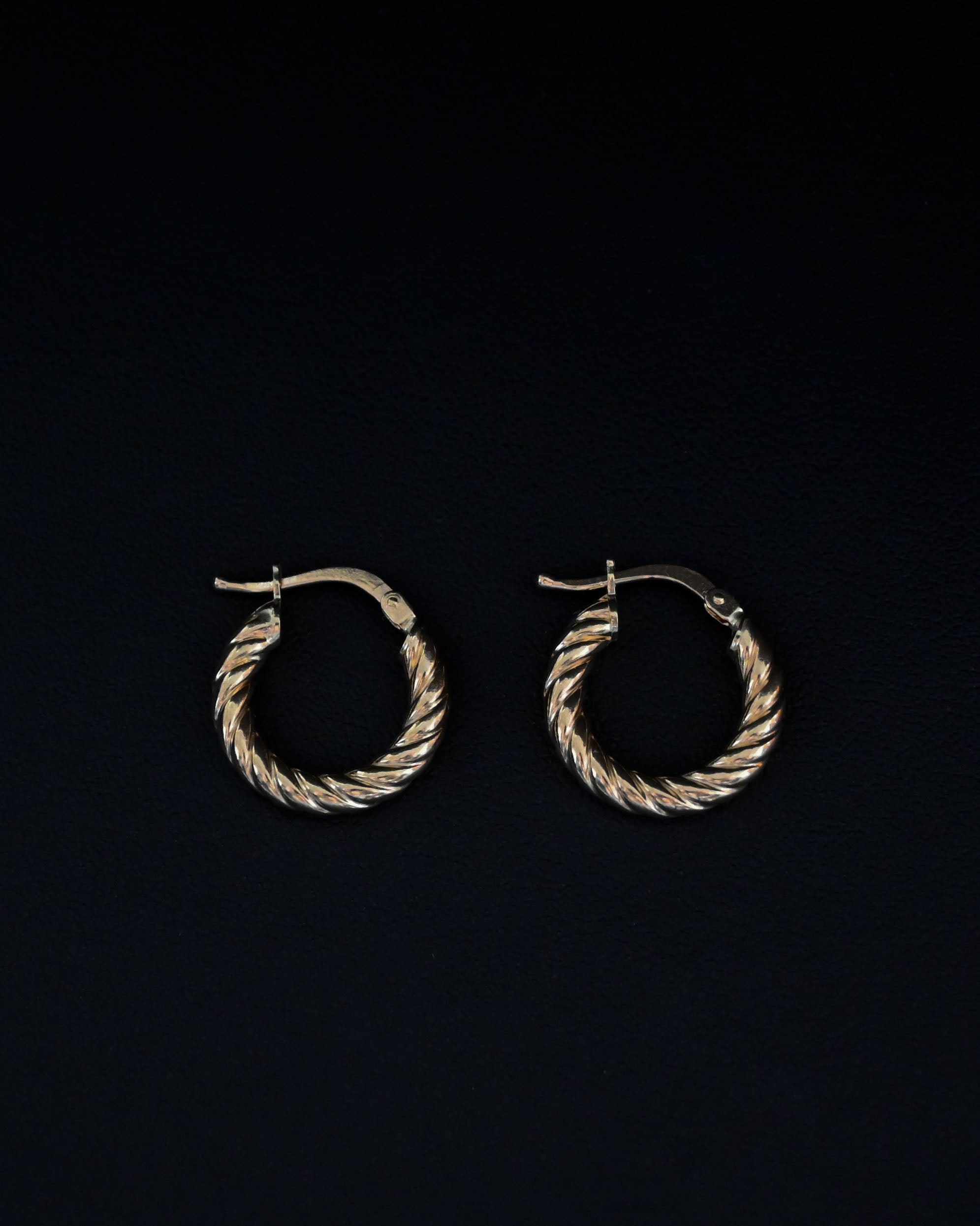 14K Gold Hoops