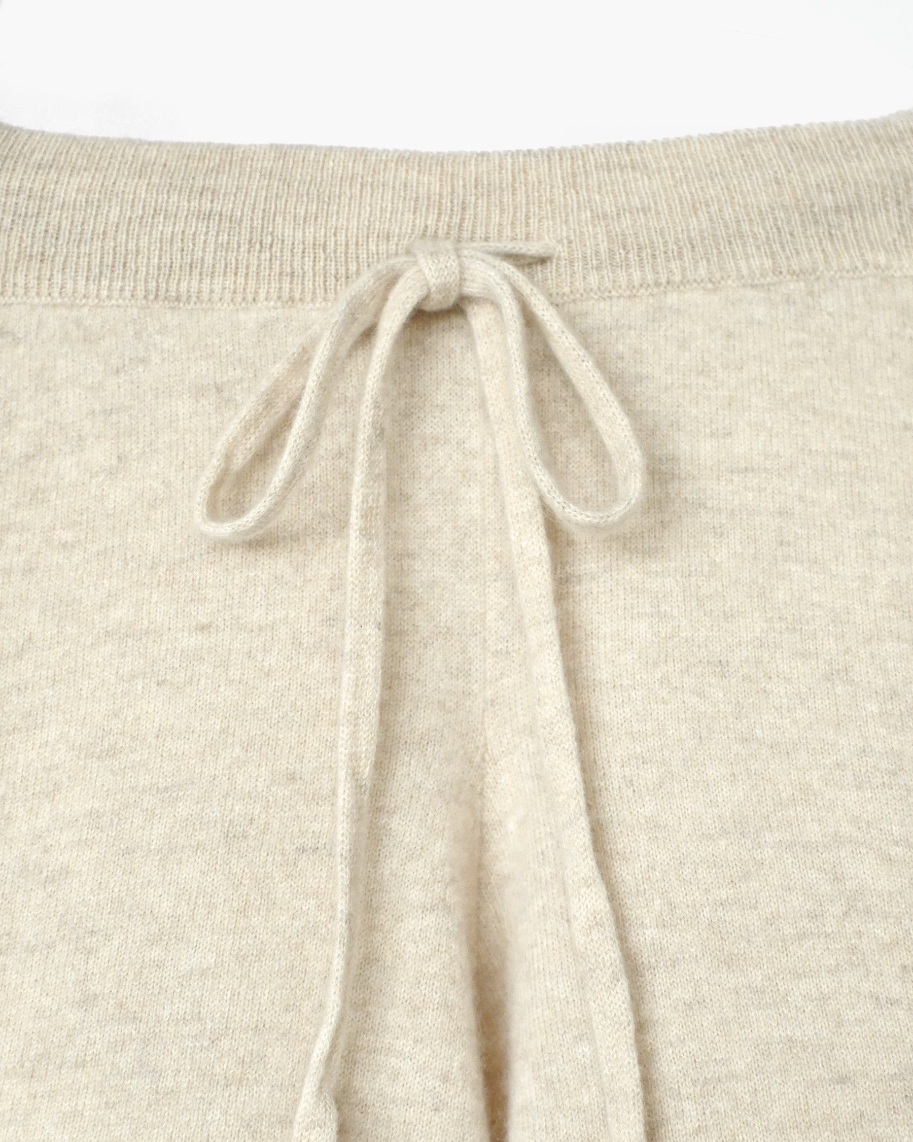 404 Cashmere Loose Shorts - Beige