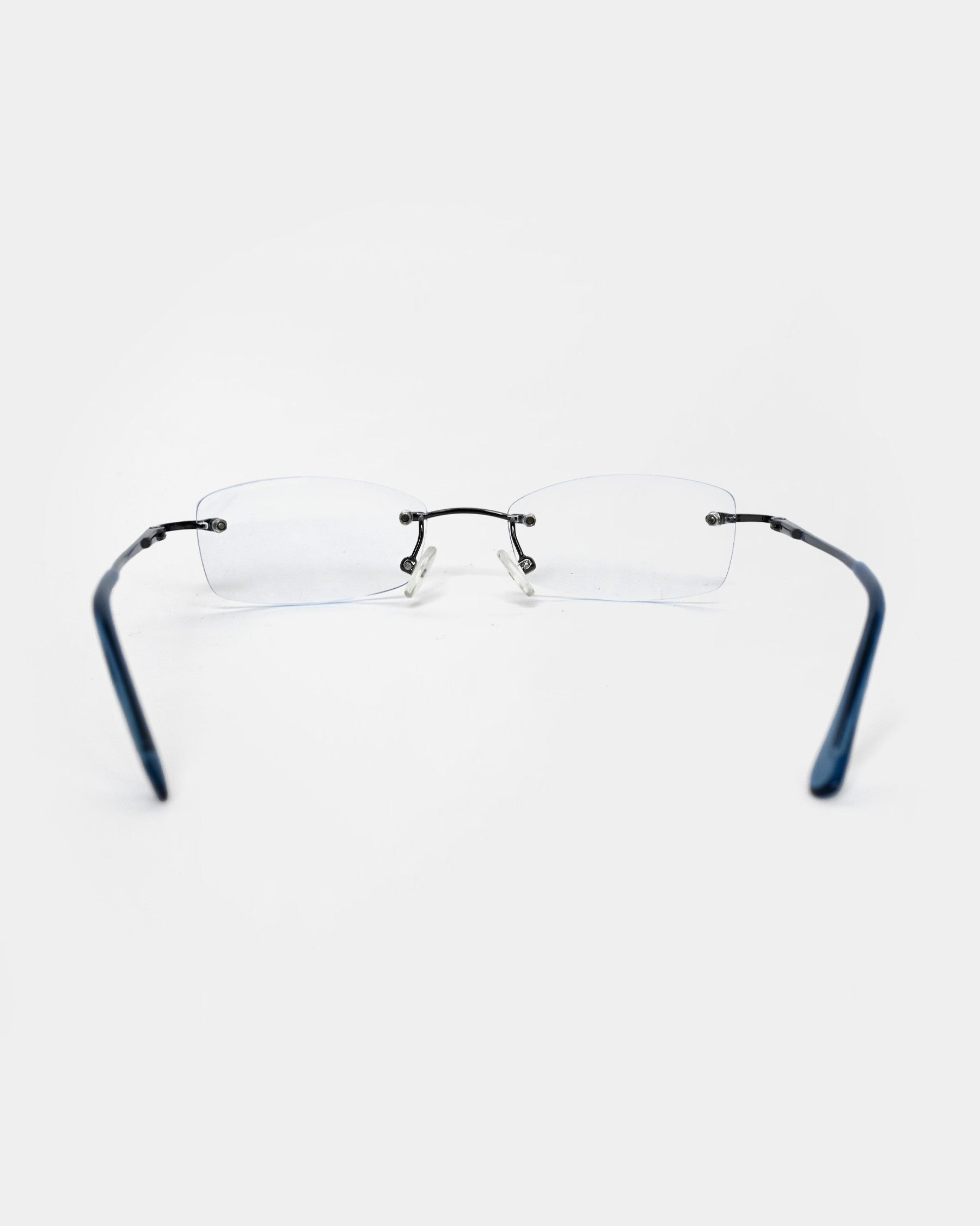 NOS 90s Light Blue Lens Framless Sunglasses