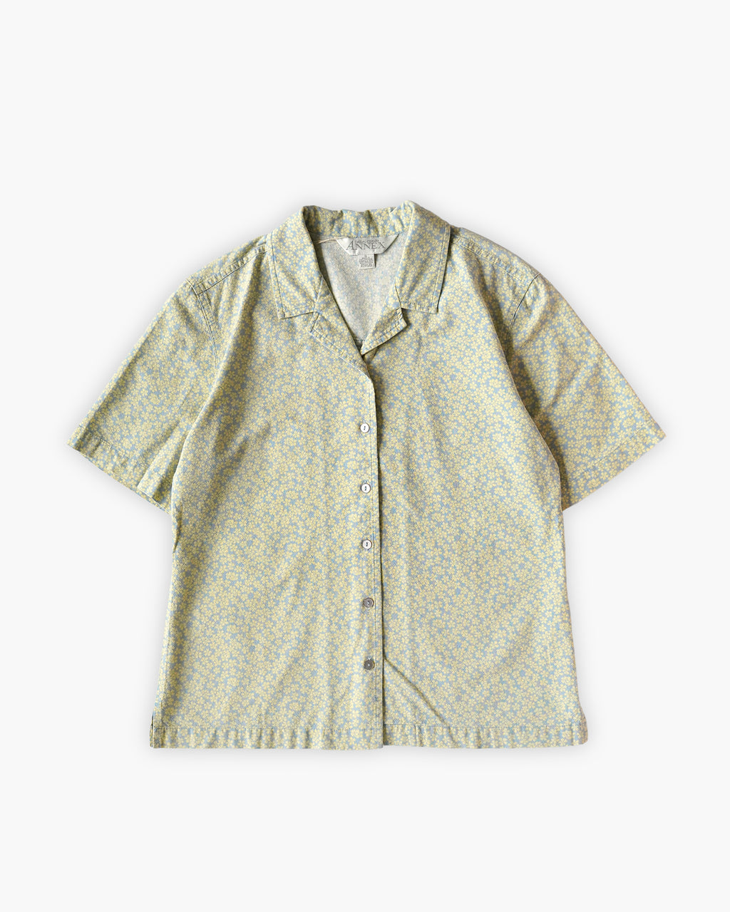 Floral Print Cotton S/S Shirt