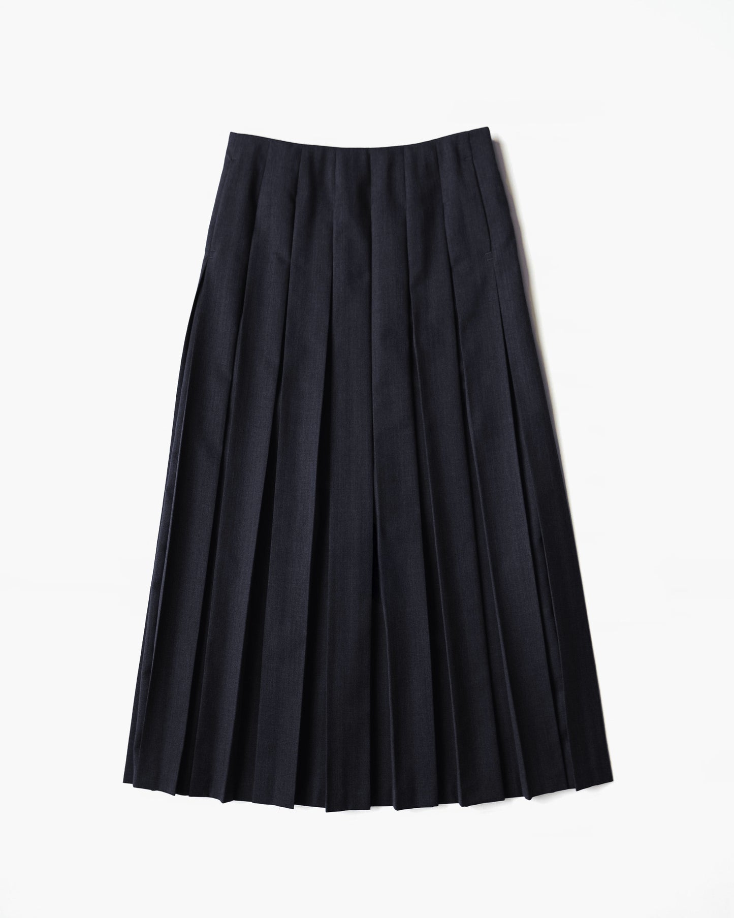 [Limited 11/8 - 11/10 ]Angels Factory Pleated Skirt by 404 - Dark Navy